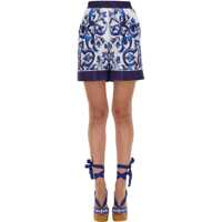 Pantaloni scurti Majolica Print Shorts Femei