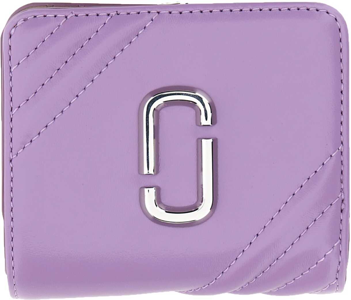 Marc Jacobs The Glam Shot Mini Compact Wallet LILAC