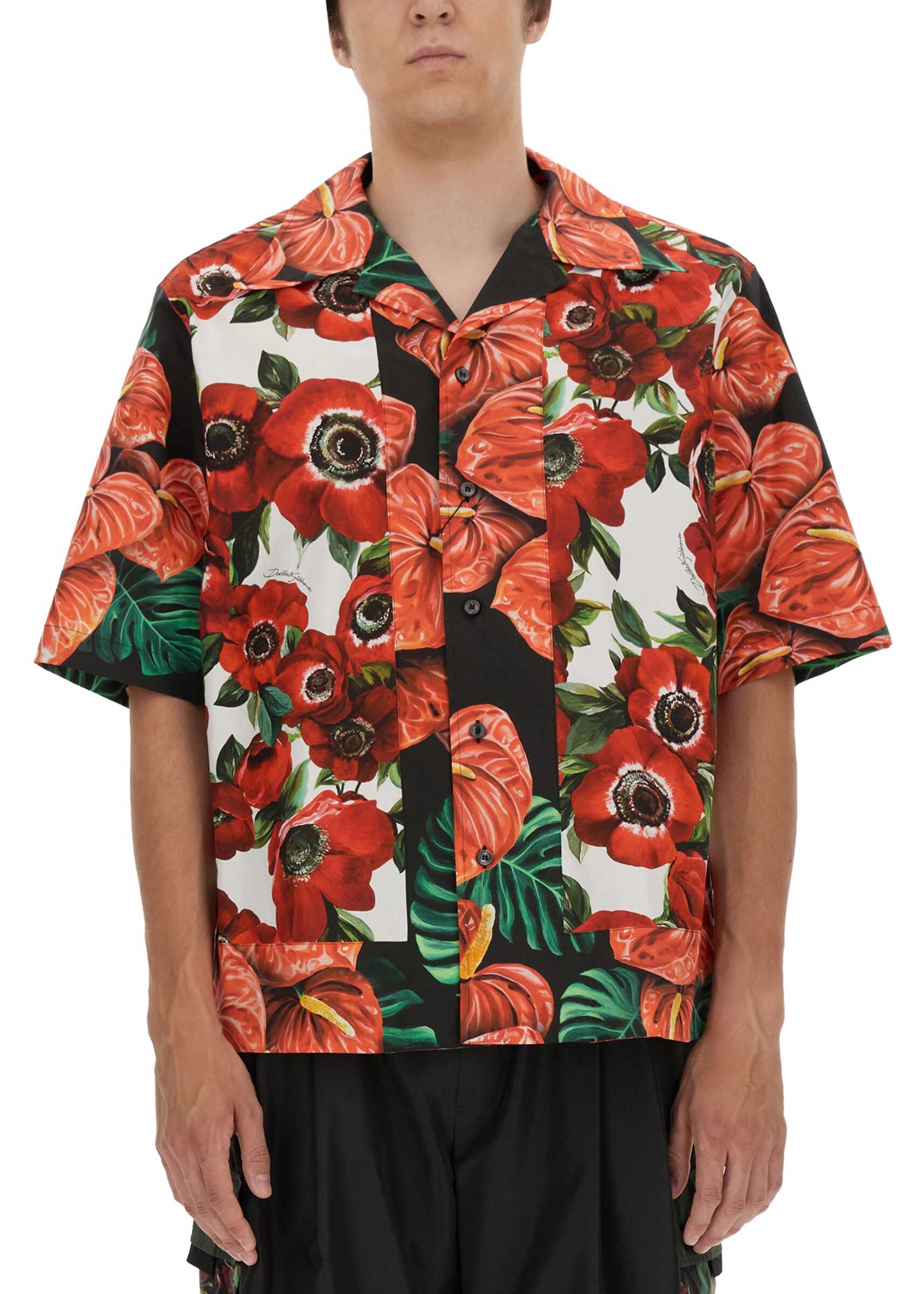 Dolce & Gabbana Hawaii Shirt MULTICOLOUR