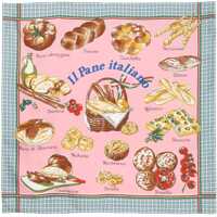 Fulare "Bread" Print Scarf Femei