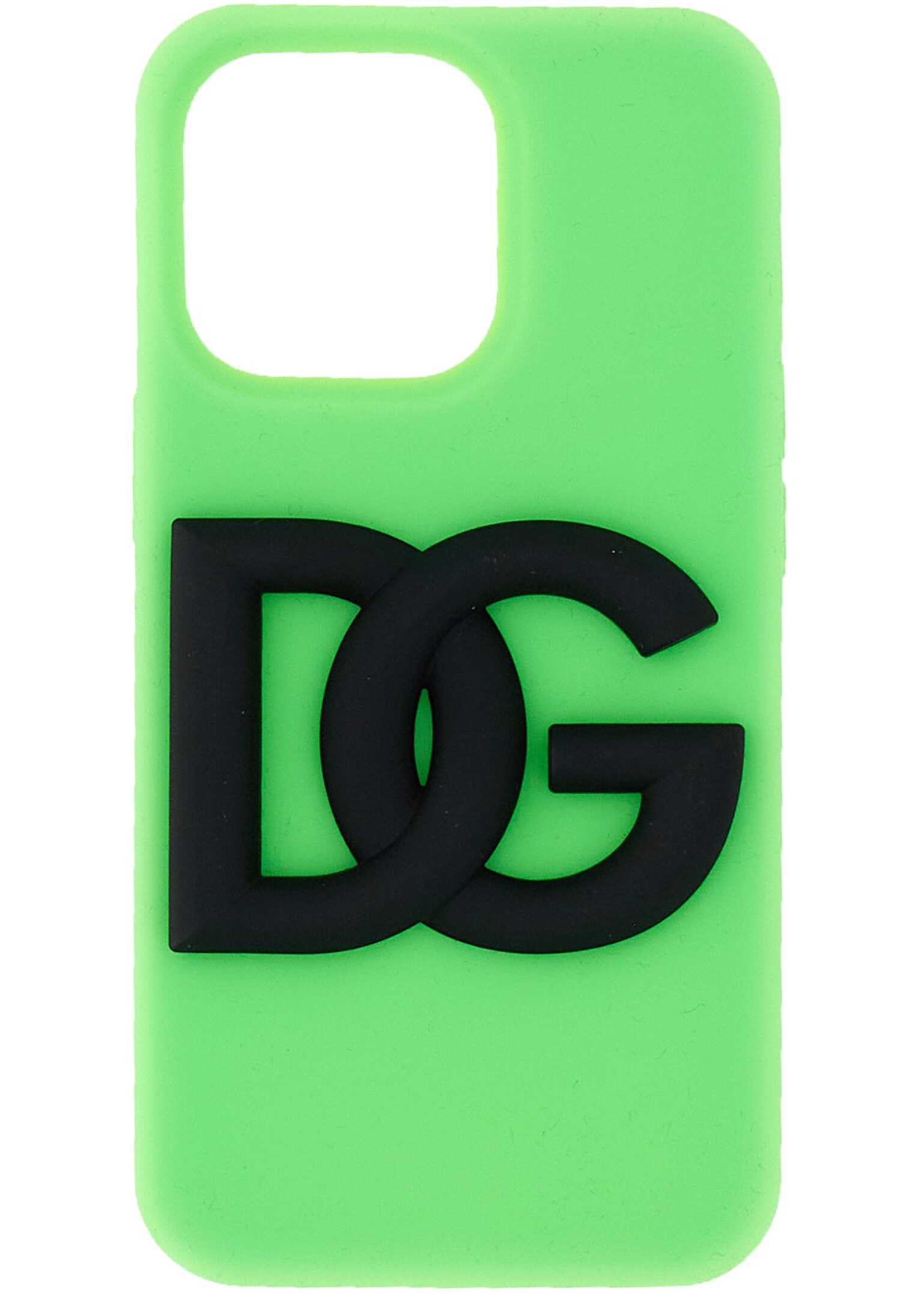 Dolce & Gabbana 13 Pro Cover With Logo GREEN