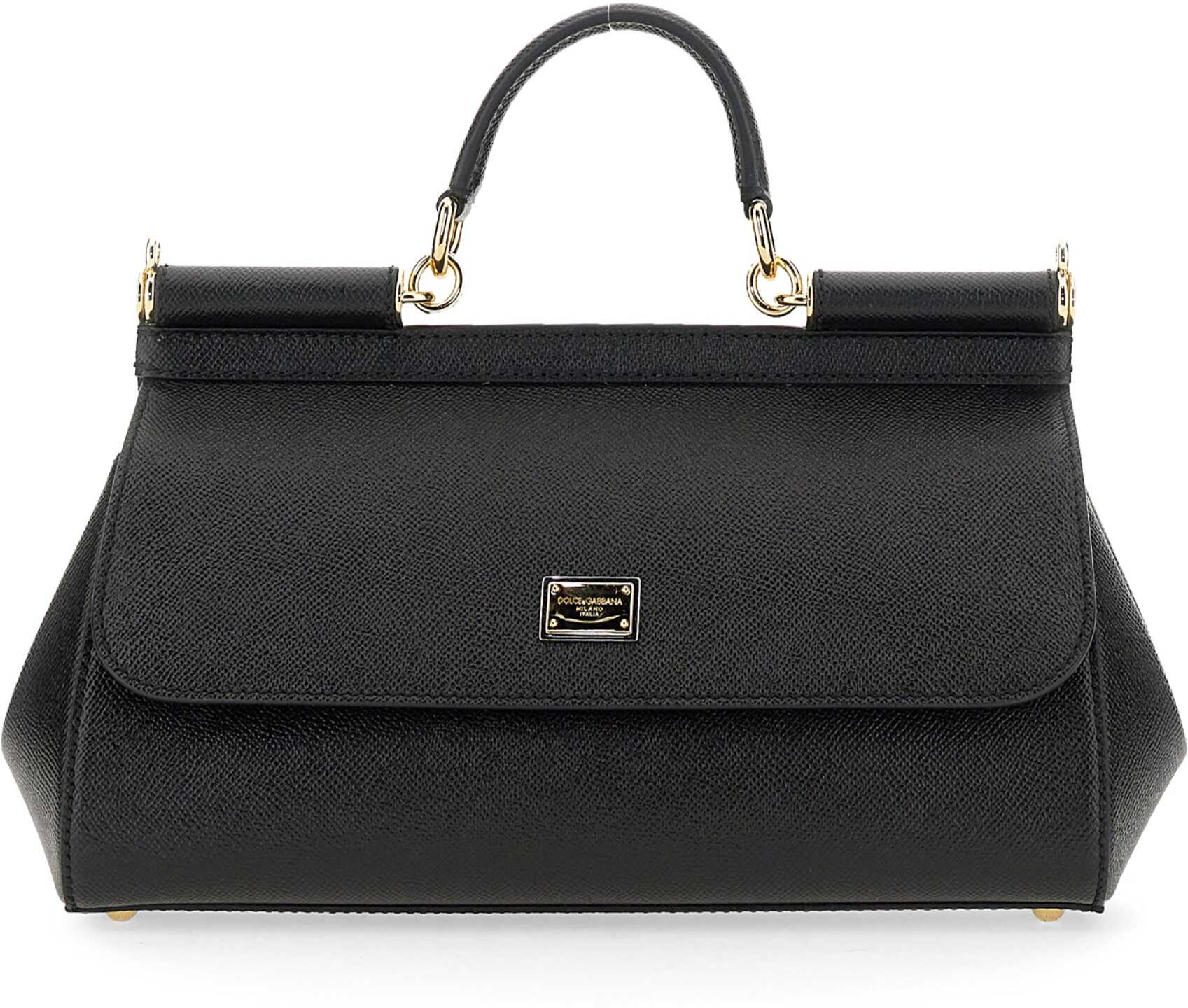 Dolce & Gabbana Medium Dauphine Bag BLACK