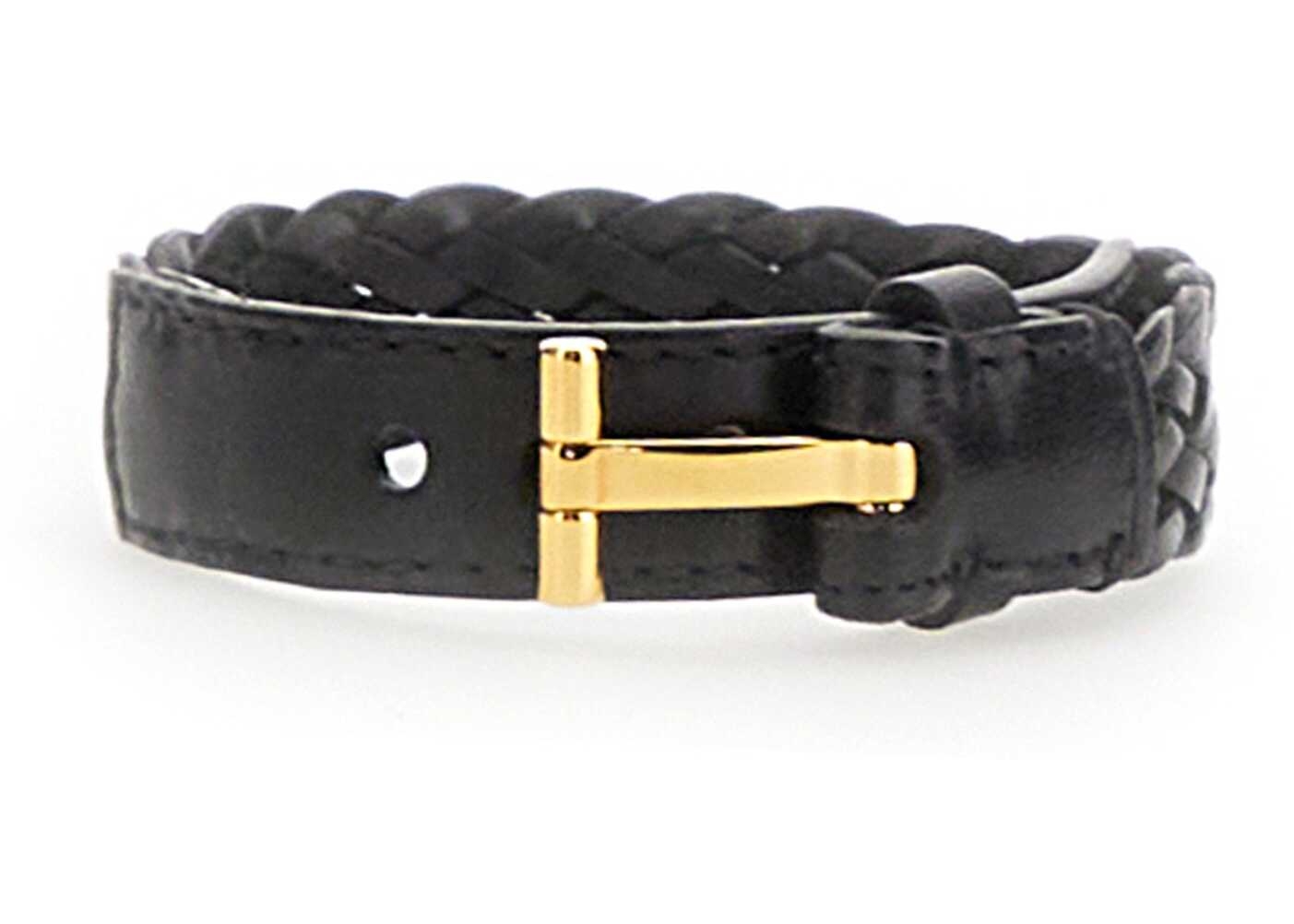 Tom Ford Braided Bracelet BLACK