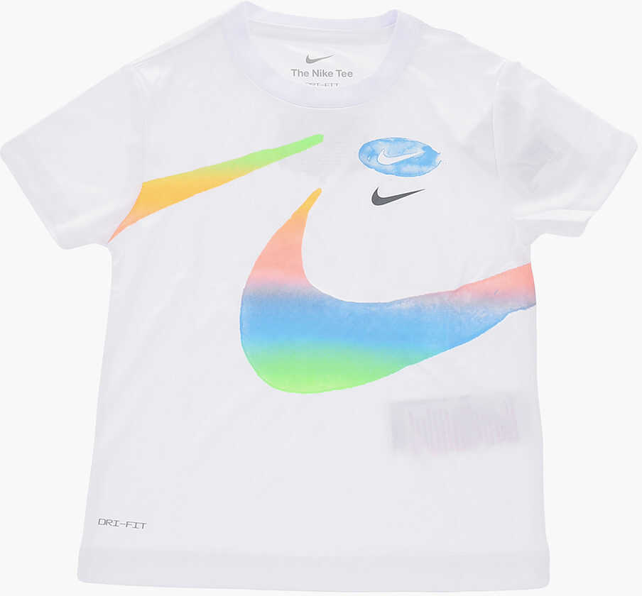 Nike Printed Dri-Fit T-Shirt White