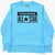 Converse All Star Contrasting Printed Crew-Neck Sweatshirt Light Blue