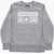 Converse All Star Contrasting Printed Crew-Neck Sweatshirt Gray