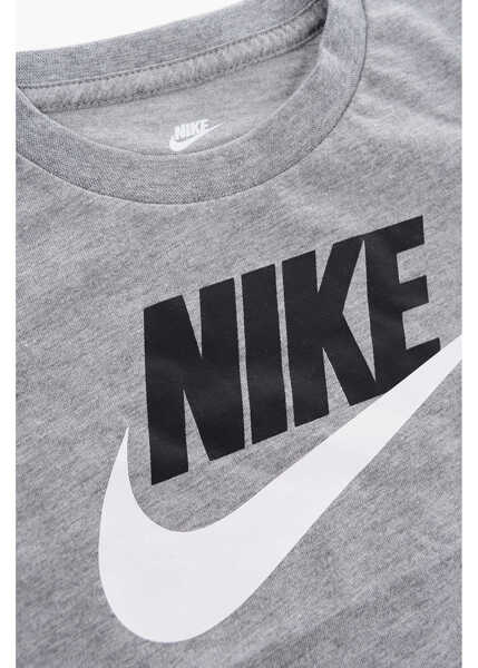 Tricouri Nike Maxi Printed Crew-Neck T-Shirt Gray Baieti (BM 9076985) 2