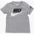 Nike Maxi Printed Crew-Neck T-Shirt Gray