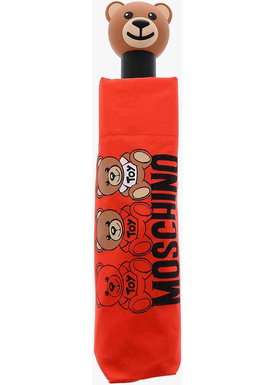 Genti de voiaj Dama Moschino Toy Logo Printed Openclose Umbrella