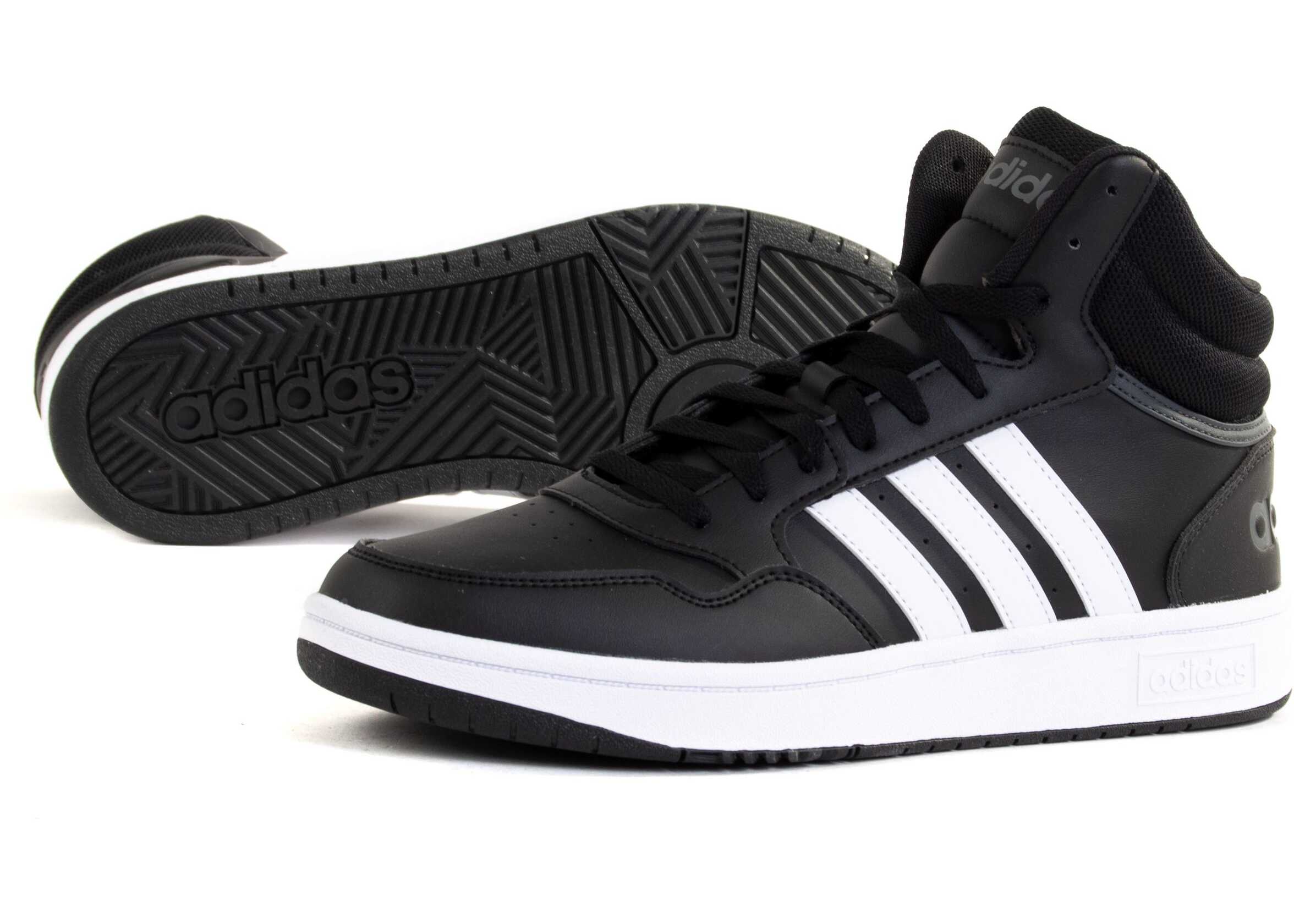 adidas Hoops 3.0 Mid GW3020 Black