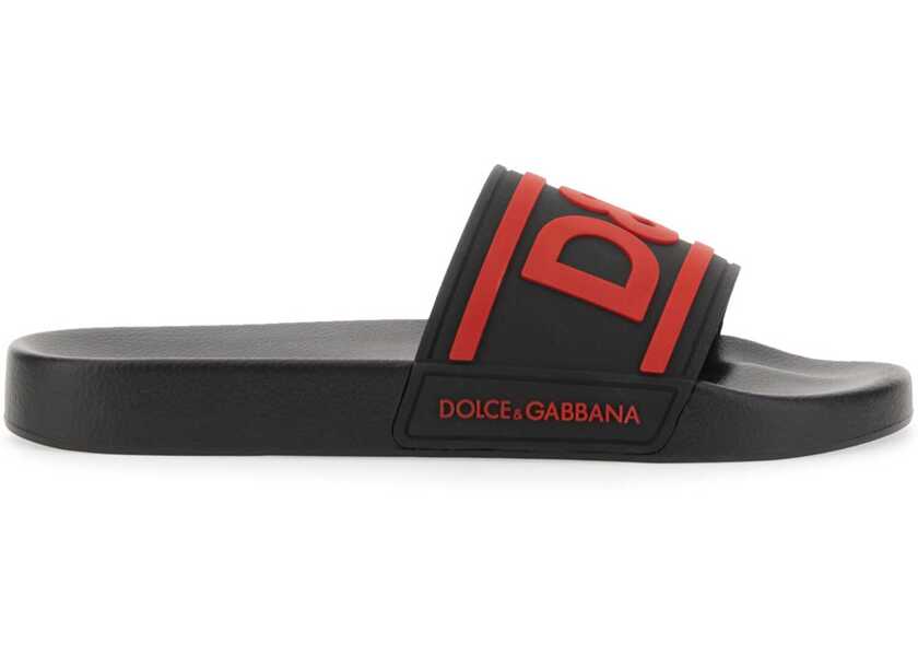 Papuci Dolce Slide Sandal BLACK Barbati (BM9077495) - Boutique Mall Romania