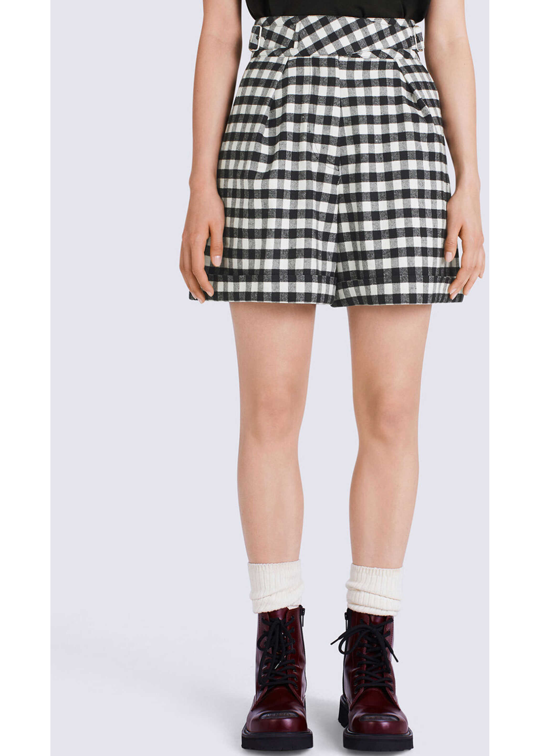 Kenzo Gingham Shorts BLACK