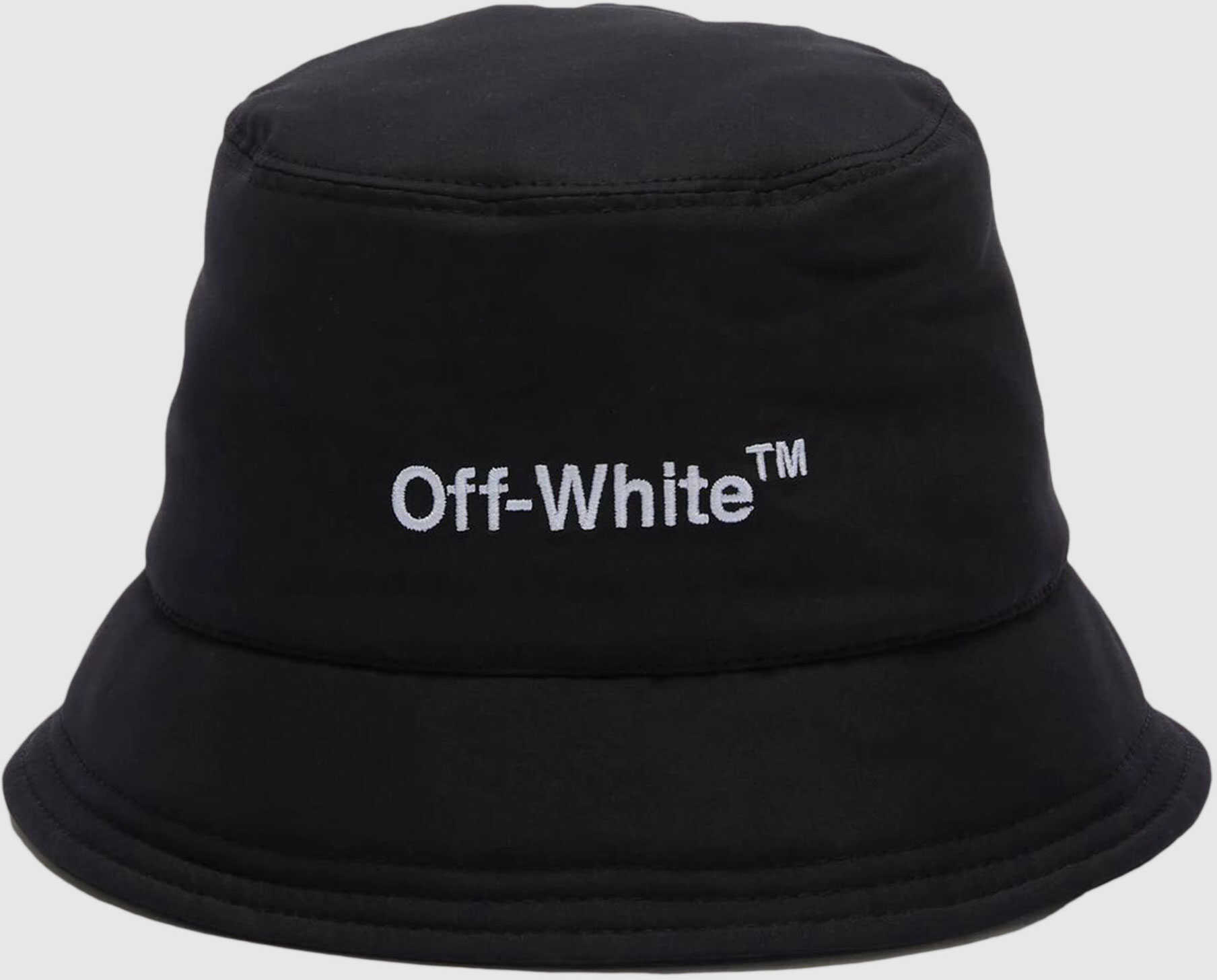 Off-White Helvetica Bucket Hat Black