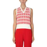 Pulovere casual Argyle Vest Femei