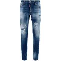 Blugi drepti 5 Pocket Cool Guy Fit Lived-In Effect Denims 16Cm Barbati