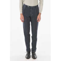Pantaloni eleganti Virgin Wool Single-Pleated Pants Barbati