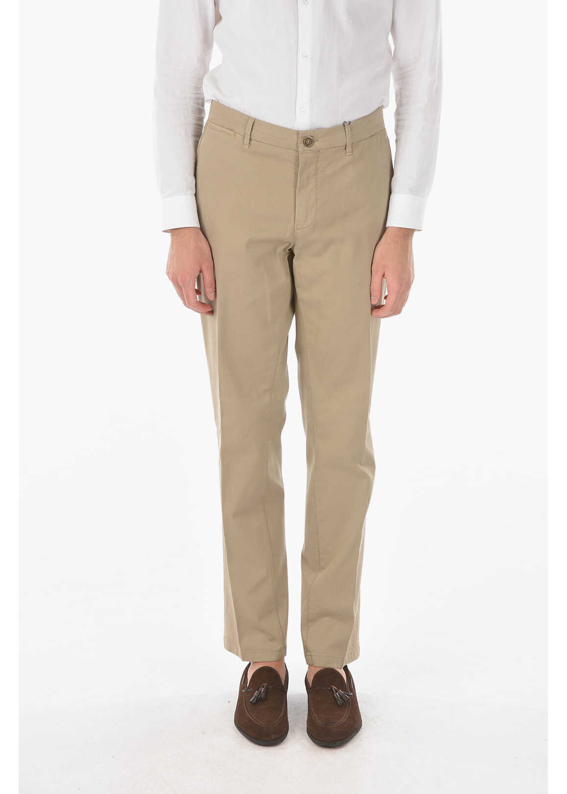 CORNELIANI Id 5-Pocket Corinto Chino Pants Beige