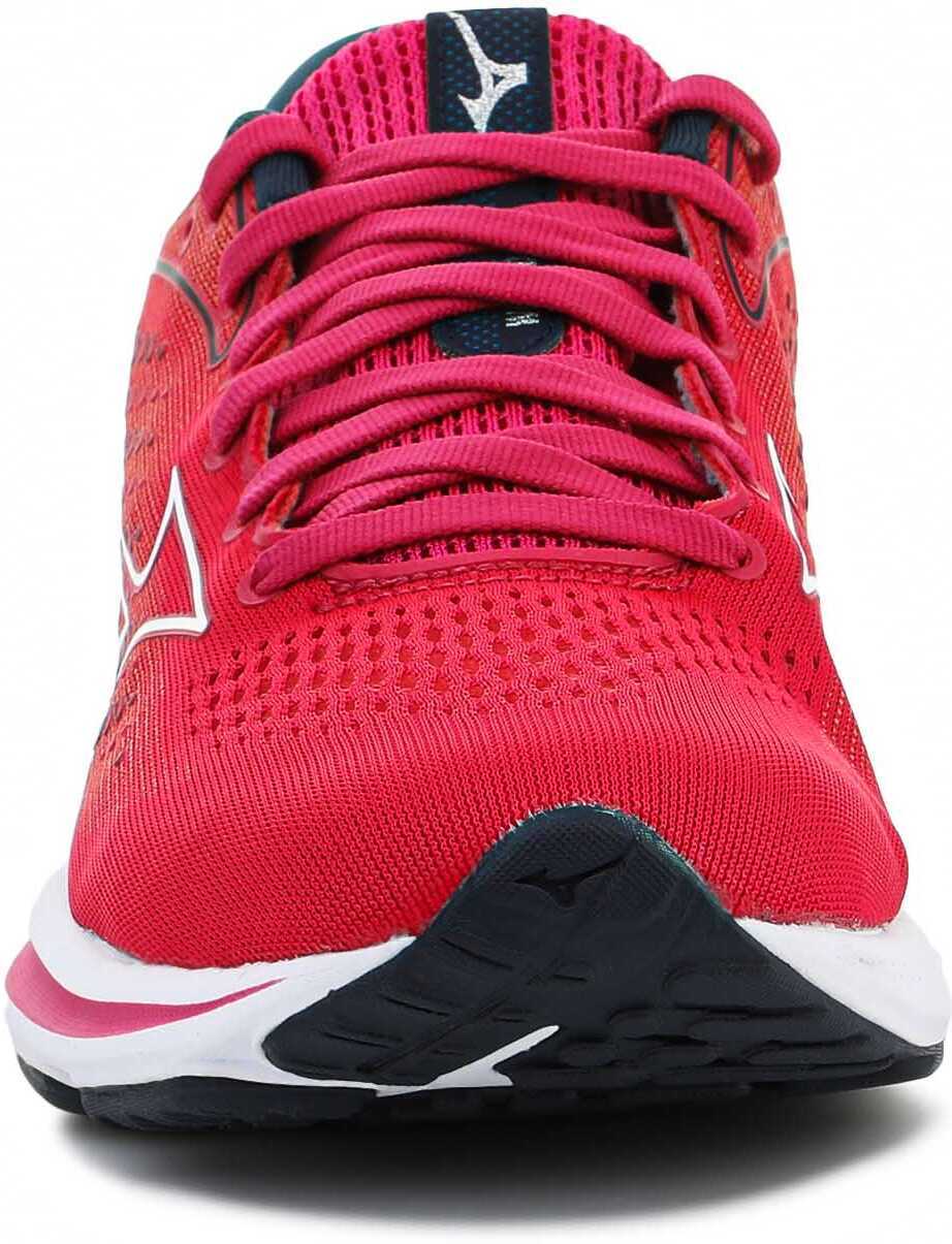 Pantofi fitness Mizuno Wave Rider 25 J1GD210303 Red/Pink/Navy Femei (BM 9082643) 2