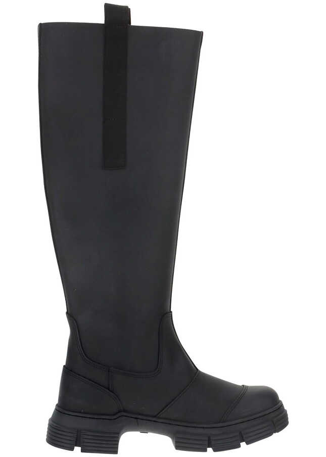 Ganni Rubber Boots BLACK
