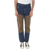 Blugi drepti 19Cm Contrasting Patch D-Viker-Sp2 Straight Fit Jeans Barbati