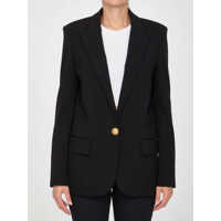 Sacouri Single-Breasted Jacket Femei