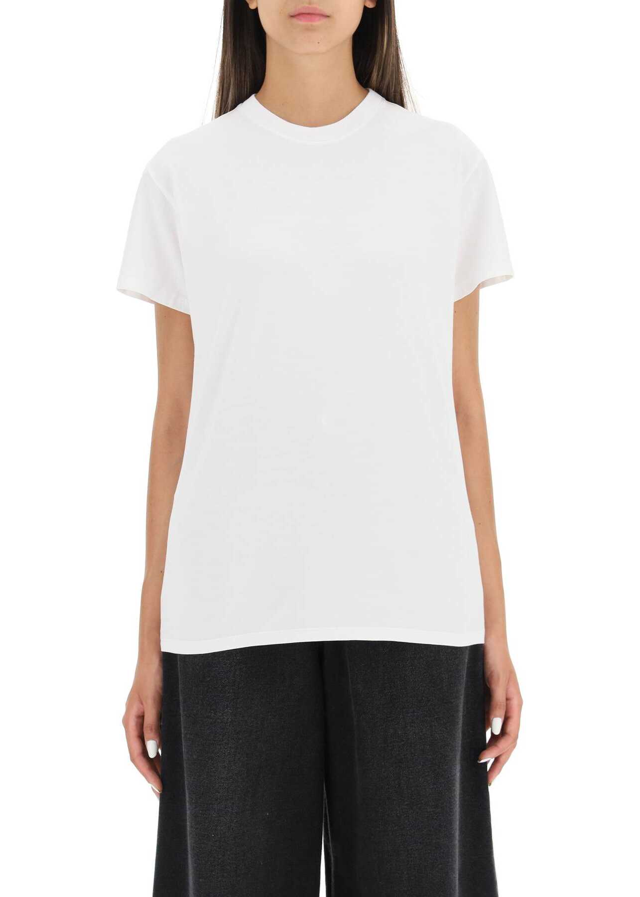 Maison Margiela Cotton Basic T-Shirt WHITE