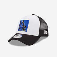 Sepci New Era Los Angeles Dodgers Team Patch White A-Frame Trucker Cap 60240432 Barbati