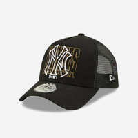 Sepci New Era New York Yankees Logo Black A-Frame Trucker Cap 60240544 Barbati