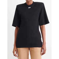 Tricouri Padded Shoulders T-Shirt Femei