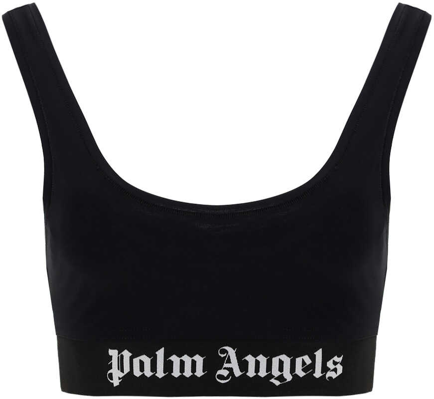 Palm Angels Palm Angels Bra BLACK/WHITE image2