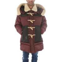 Geci de iarna Shearling Details Frog Closure Down Jacket Barbati