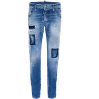Blugi drepti 16Cm Distressed Skater Jeans Barbati