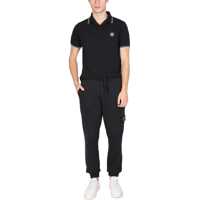 Tricouri Polo Polo Shirt With Compass Logo Patch Barbati