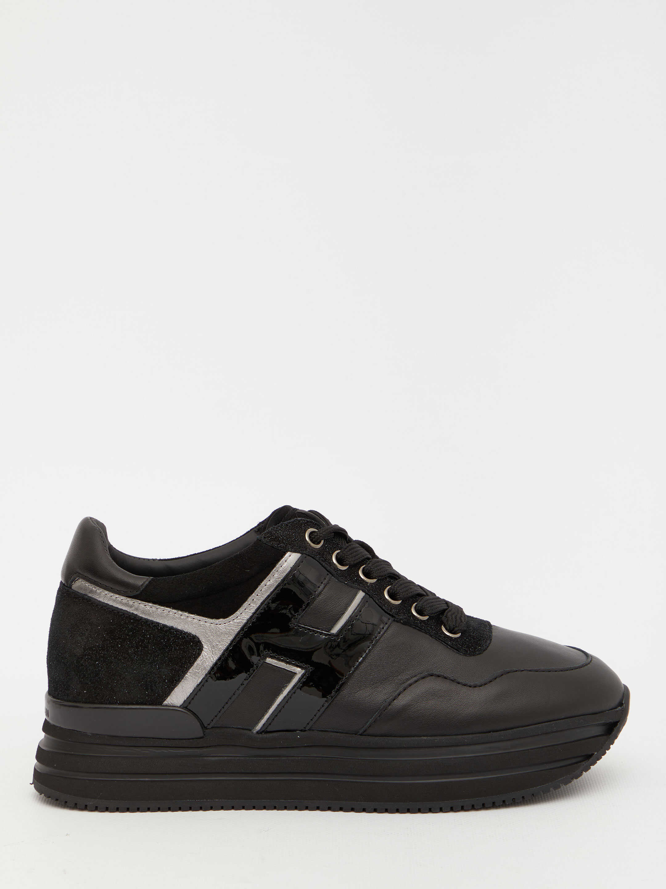 Hogan Midi Platform Sneakers Black