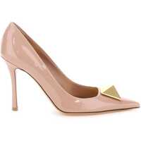 Pantofi cu toc Patent Leather One Stud Pumps Femei
