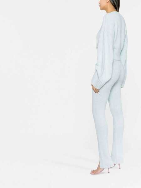 Pantaloni casual ROTATE Birger Christensen Leggings Aliciana AZURE Femei (BM 9093881) 3