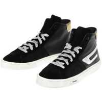Sneakers Contrasting Laces Leather And Suede S-Mydori Ml High Top Sne Barbati