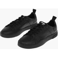 Sneakers Solid Color Leather S-Clever Low Lace Sneakers Barbati