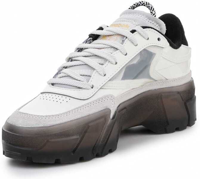 Sneakers Reebok x Cardi B Club C FZ4928 White/Black Femei (BM 9095459) 4