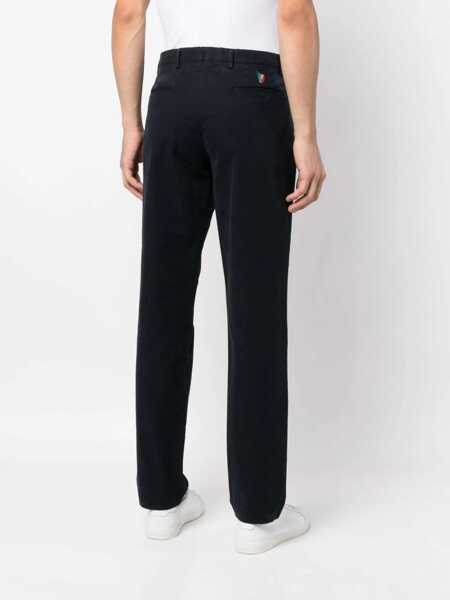 Pantaloni casual Paul Smith Regular Fit Pants BLUE Barbati (BM 9095528) 4