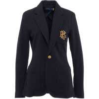 Sacouri elegante Blazer with embroidered logo Femei