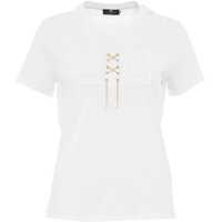 Bluze T-shirt with chain detail Femei