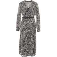 Rochii de zi Dress with zebra print Femei