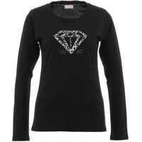 Bluze Liu Jo Long sleeve shirt with rhinestones