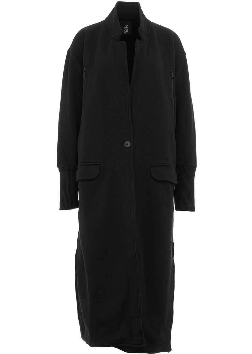 Thom / Krom Coat with side slit Black image18
