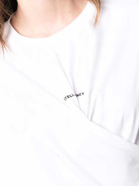 Tricouri Stella McCartney Twisted T-Shirt WHITE Femei (BM 9102299) 5