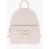 Rucsacuri Love Textured Faux Leather Backpack With Maxi Pocket Femei