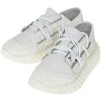 Sneakers Scales Effect Leather Christofe Sneakers With Statement Sole Barbati