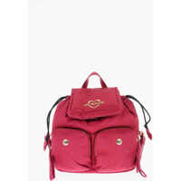 Rucsacuri Love Fabric Backpack With Golden Details Femei