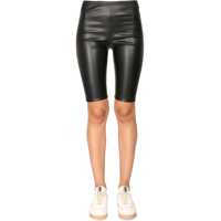 Pantaloni scurti Faux Leather Cyclist Femei